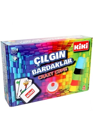 Bardak Dizme Hız Zeka Çılgın Bardaklar Oyunu Oyun Aile Kutu Oyunu P7855S4605 - 9