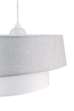 Baret Grey 2-stufiger Hängeleuchter E505 - 5