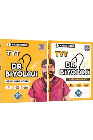 Barış Hoca TYT Dr. Biyoloji Video Ders Kitabı & Soru Bankası Seti DRBİOTYTKNSRSET - 1