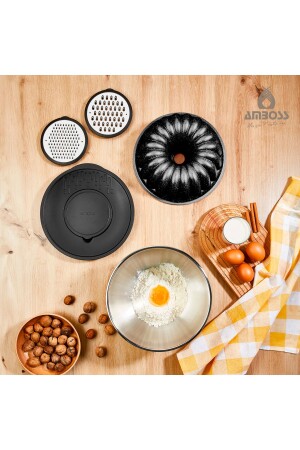 كعكة من غرانيت وعباءات ساتين متعددة الأغراض مجموعة BAS-6458 - Amboss