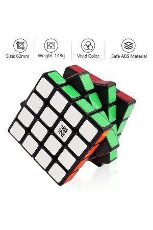 Başel 4x4 Qy Speed ​​​​Cube Intelligence Cube Rubiks Cube 8305 - 3