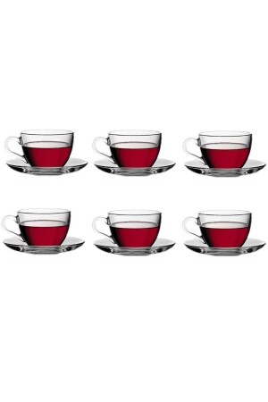 Basic 6 Lı Çay Fincan Takımı 12 Parça 97948 - 3