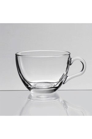 Basic 6-teilige Tee- und Kaffeetasse aus Glas, 6-teilige Tasse 55161 - 2