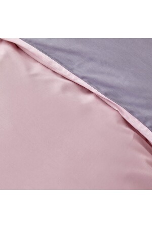 Basic Dusty Rose Dunkelgrauer doppelseitiger Doppelbettbezug (QUILT COVER) 200x220 Pinkcastle 200. 18. 01. 06871 - 4