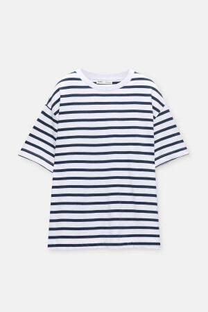 Basic-Kurzarm-Oversize-T-Shirt - 6