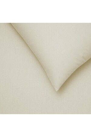 Basic Ranforce Çift Kişilik Çarşaf Bej - Taç