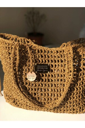 Bast-Stricktasche & Strand - 1