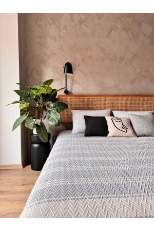 Battal Boy Yatak Örtüsü Gri? 240x260 - Mucize Evim