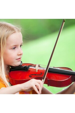 Batteriebetriebene beleuchtete Violine 39 cm – lustiges Musikspielzeug, batteriebetriebene Violine - 4