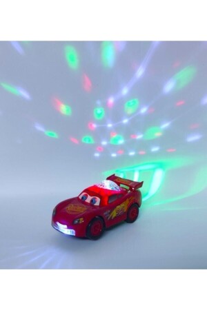 Batteriebetriebene Musikautos Lightning Mcquinn 95 Piston Cup Tongue Out Disco Light Car - 1