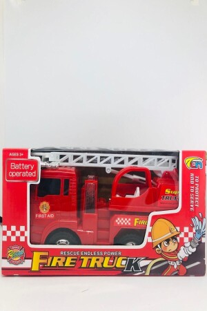 Batteriebetriebenes Spielzeug-Feuerwehrauto 175B-2 mit Ton und Licht - 1