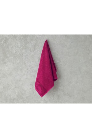 Baumwollhandtuch „Velvet Touch“ in Fuchsia - 1