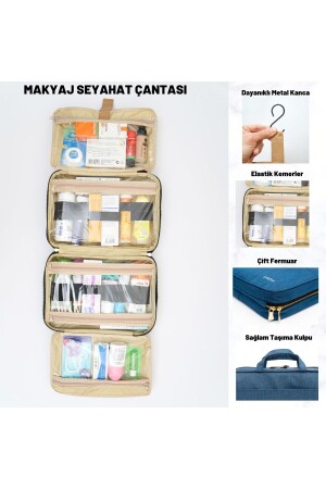 Bavul Içi Düzenleyici Bavul Içi Organizer Makyaj Bavulu Çok Amaçlı Çanta Tatil Çantası - 4