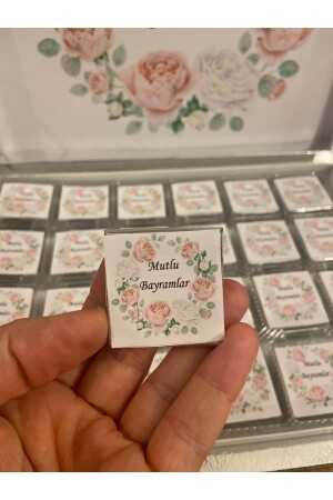 Bayram Çikolatası Hayırlı Bayramlar İyi Bayramlar Çikolatası 48 adet - İdalin Concept