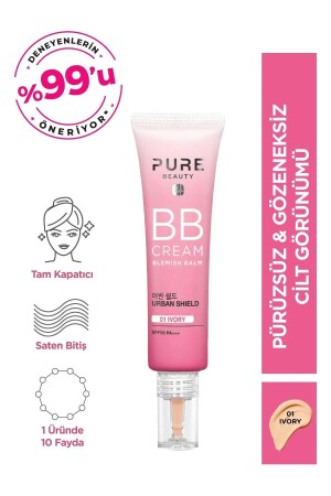 Bb Cream Spf50 Pa Elfenbein 30 ml wt1008 - 1