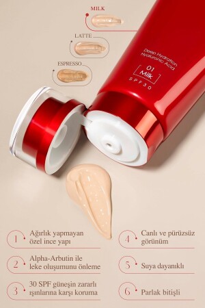 Bb Krem Bebeksi Milk 01 Spf 30 (50ML) - 5