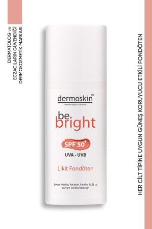 Be Bright SPF50- Likit Fondöten Medium 33 ml 8697796000844 - 2