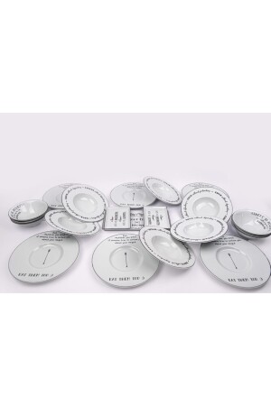 Be Hapyy Gourmet-Dinner-Set für 6 Personen, 21-teilig, 4129600000232 - 6