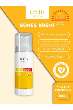 Beauty 50 Spf (faktör) 100 Ml Güneş Kremi nevfixbeatyu50fktrgnkre - 1