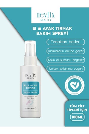 Beauty El Ayak Tırnak Mantar Spreyi 100 ml Koku Giderici Nemlendirci nvmn100ml - 2