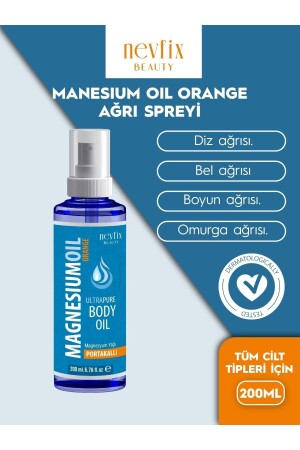 Beauty Magnesiumöl 200 ml Orangenmassageöl - 1