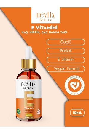 Beauty Vitamin E 10 ml Vegan Natural Pure nevfixbeutyvitamine10ml - 3