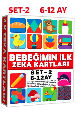 Bebeğimin Ilk Zeka Kartları Set-2 - 6-12 Ay - 2