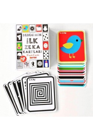 Bebeğimin Ilk Zeka Kartları Ve Diy-toy Flash Cards Ilk 50 Sözcük 2' Li Set 2 Lİ SET - 2