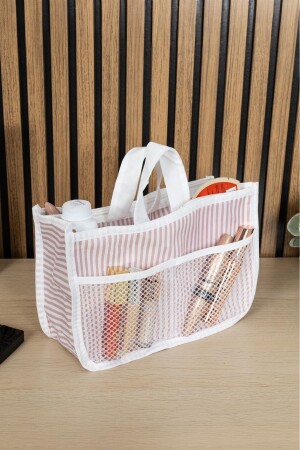 Bebek Bakım Çantası Düzenleycisi ve Çanta İçi Düzenleyici & Raf Düzenleyici 28*9*16 Pembe - Morbebe