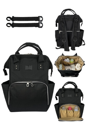 (مينز باريس) والدتك (كيس الطفل الأسود (ستايل باريس) - Stylo