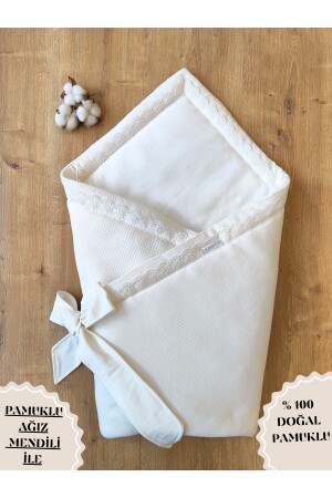 Bebek Battaniyesi Mevsimlik %100 Pamuklu Bebek Kundağı Hastane Çıkışı Yenidoğan Dış Kundak Oyun Matı - Tomuycuk