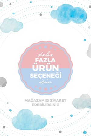 Bebek Çocuk Odası Dekoratif Yastık, Kelebek Yastık, Bulut Yastık, Dekor Yastık UMAYYST3 - 6