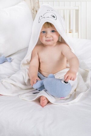 MNZ - طفلا من الماسح والكيس مجموعة ملاكمة من الخيزران الطبيعي والقطن النقي 2 كيس 1 سديل BKR202205 - EIFIN