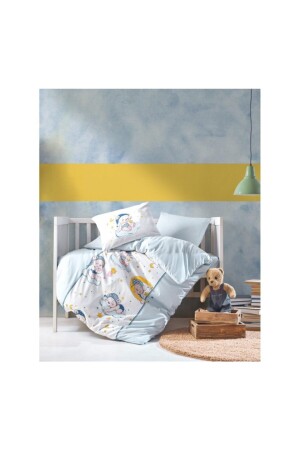 Bebek Nevresim Takımı Bear Mavi TYC00212673075 - Cotton Box