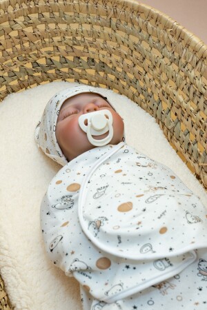 Bebek Penye Cırt Kundak Bere Hediyeli - Genel Markalar