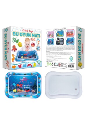 Bebek Su Matı Tummy Time Aktivite Oyuncağı Su Havuzu CRCL-116A - 3