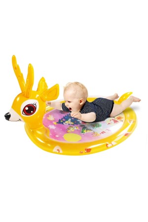 Bebek Su Oyun Matı Tummy Time Aktivite Oyuncağı Su Havuzu - Geyik (Jumbo Boy) - 4