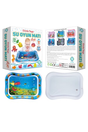 Bebek Su Oyun Matı Tummy Time Karın Üstü Aktivite Zamanı CRCL-116-1 - 4