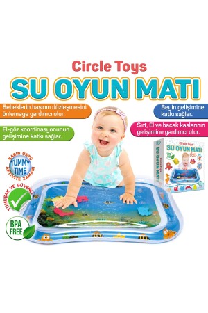 Bebek Su Oyun Matı Tummy Time Karın Üstü Aktivite Zamanı CRCL-116-1 - 5