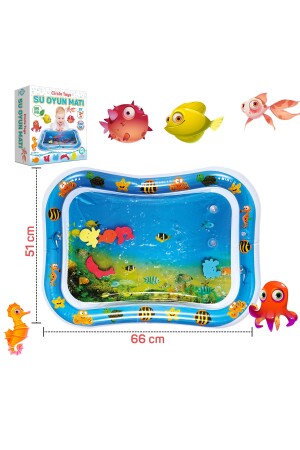 Bebek Su Oyun Matı Tummy Time Karın Üstü Aktivite Zamanı CRCL-116-1 - 7