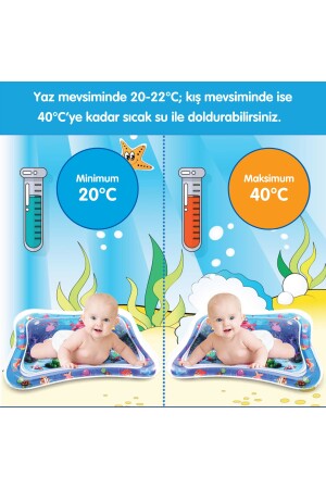 Bebek Su Oyun Matı (TUMMY TİME) Karın Üstü Aktivite Zamanı ELF2303 - 4