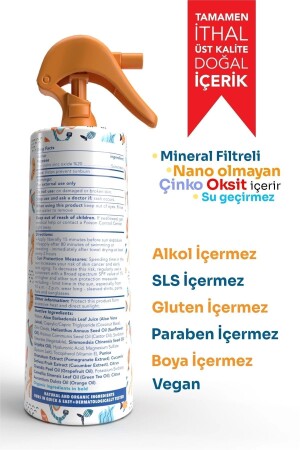 Bebek Ve Çocuklar Için Doğal Güneş Koruyucu Sprey 200 Ml - 4