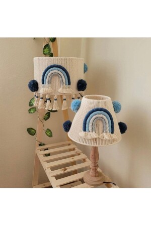 Bebek-çocuk Odası Makrome Özel Tasarım Avize Abajur 2li Set TYC00622505006 - Tasarı Sanatı