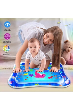 Bebekler İçin Premium Su Oyun Matı -Tummy Time - 6