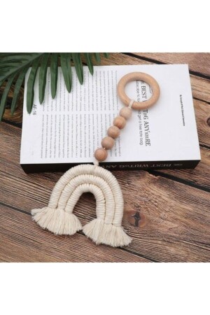 مكنز ماكرام ديكورات قوس قزح الحائط والباب الزينة الملحقات هدية - Bebi Makrome