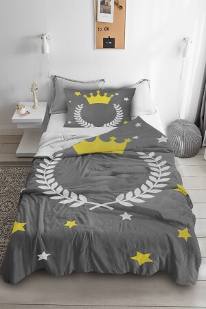 غطاء منشفة واحد (مع قضيب وسادة) - Bebişim Halı