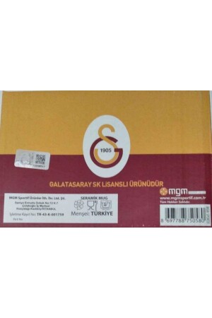 Becher Galatasaray Sk Lizenzierter Porzellanbecher sng-06-04-22-08 - 5