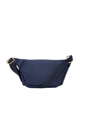 Bedruckte dunkelblaue Damen-Gürteltasche 05PO22Y1542 - 7