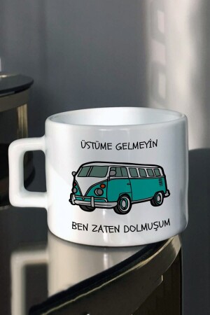 Bedruckte Tee- und Kaffeetasse im Don't Come On Me-Design - 2