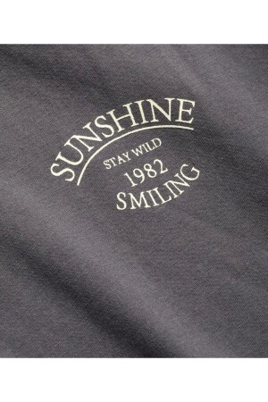 Bedrucktes Oversize-T-Shirt SUNSHINE - 3